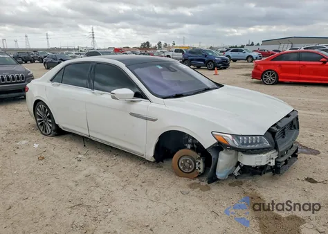2020 Lincoln Continental Reserve z USA, uszkodzony, nr VIN 1LN6L9RP5L5604068